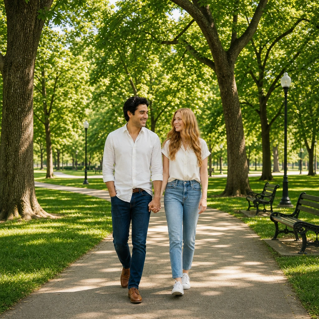 Walk in Central Park